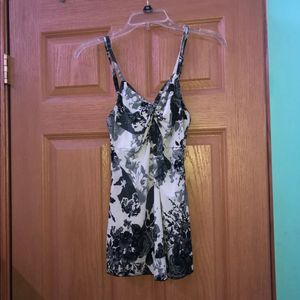 Floral print tank top
